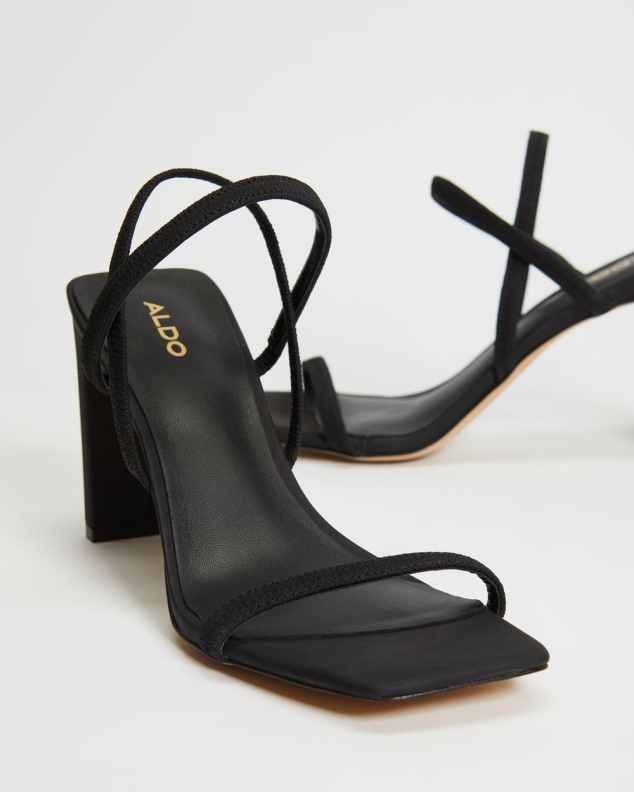 Okurr Block Heels Black Aldo Fashion