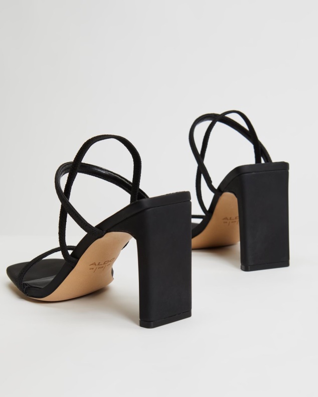 Okurr Block Heels Black Aldo Fashion