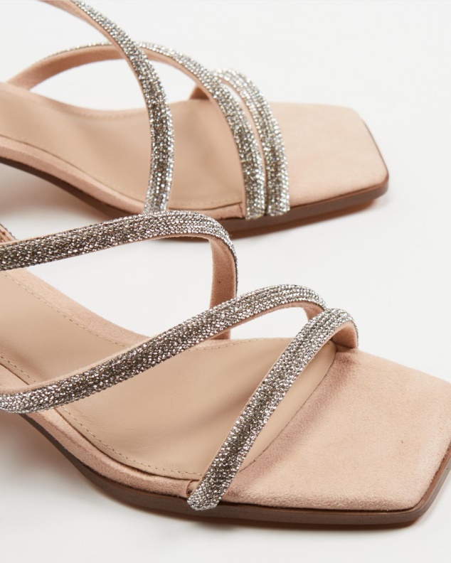 Aldo Fashion Gannateriel Sling Back Heeled Sandal Bone