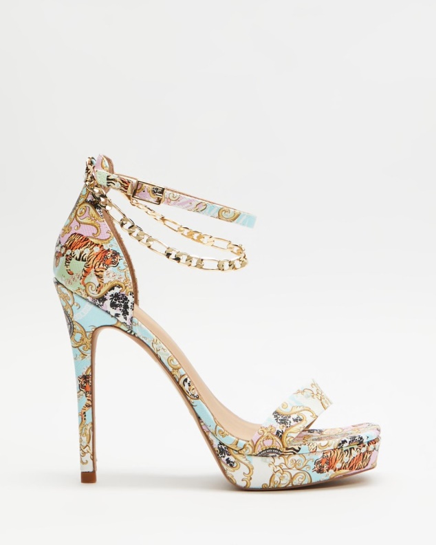 Aldo Fashion Multi Scarlettchain Heeled Sandals