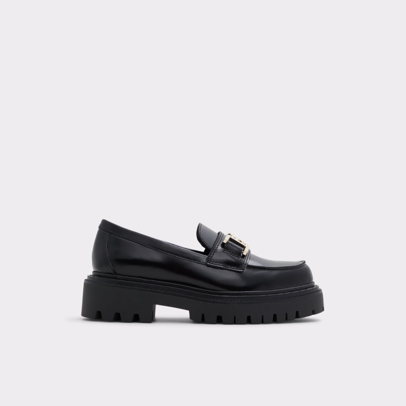 Aldo Fashion Black Biglane Loafer