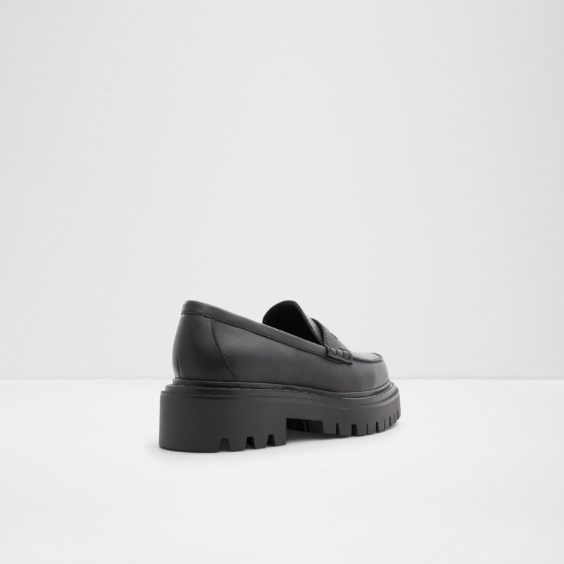 Aldo Fashion Black Bigstrut Loafer