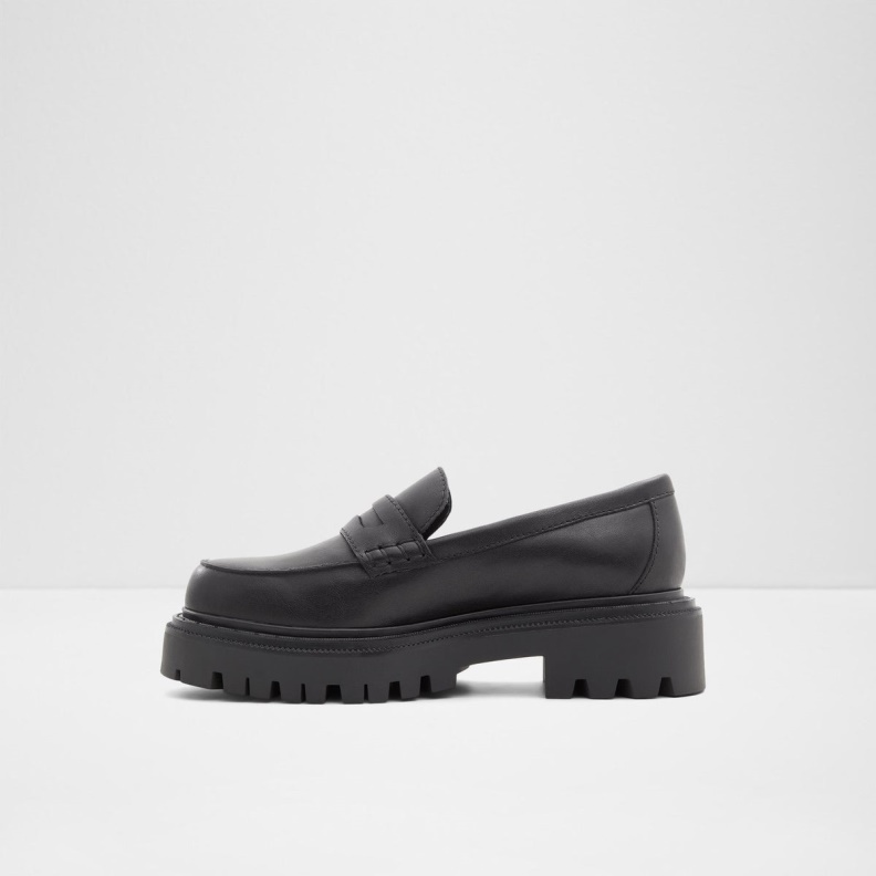 Aldo Fashion Black Bigstrut Loafer