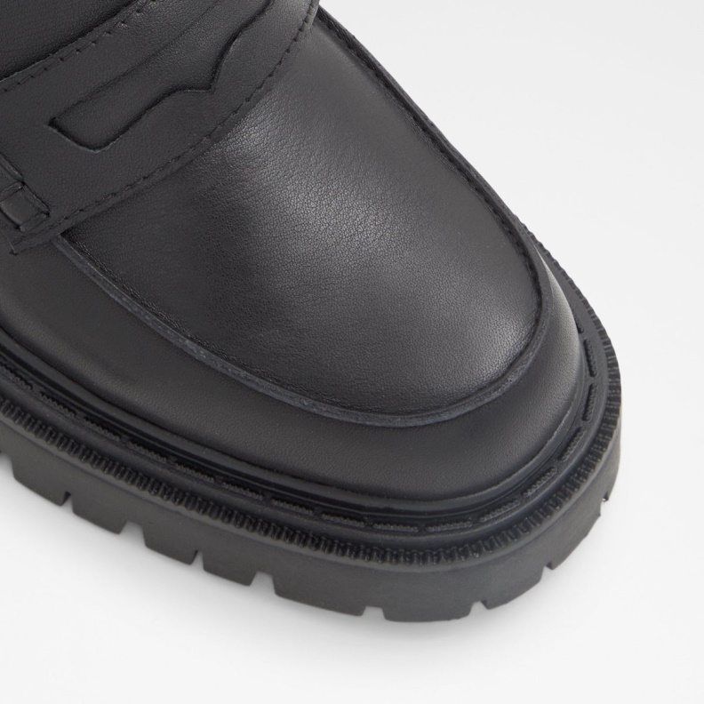 Aldo Fashion Black Bigstrut Loafer
