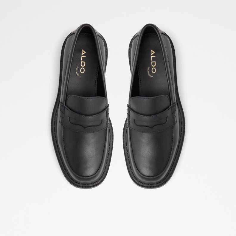 Aldo Fashion Black Bigstrut Loafer