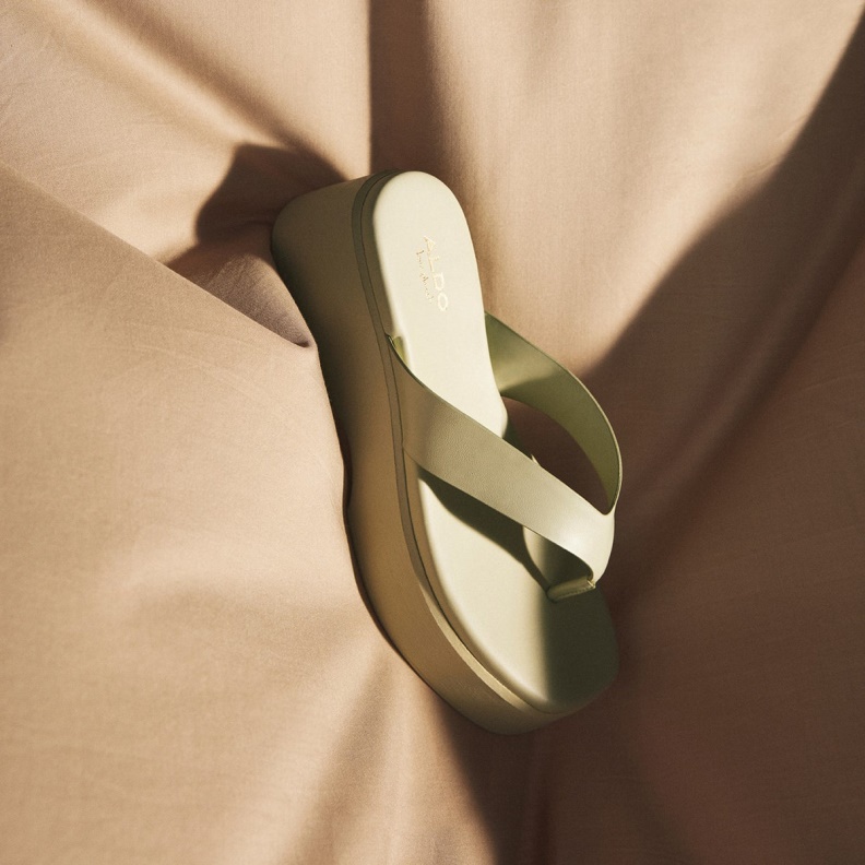 Aldo Fashion Bright Green Delphy