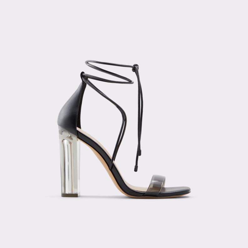 Aldo Fashion Onardonia Heeled Sandals Black