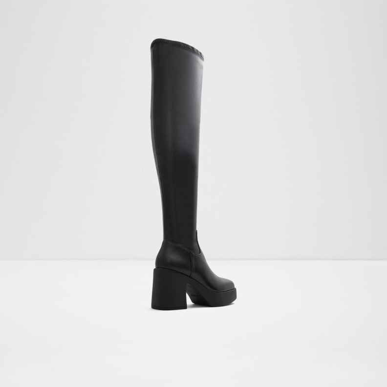 Aldo Fashion Upscale Over The Knee Boot Black