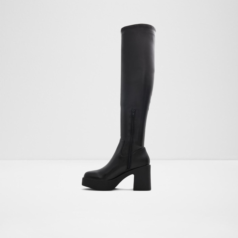 Aldo Fashion Upscale Over The Knee Boot Black
