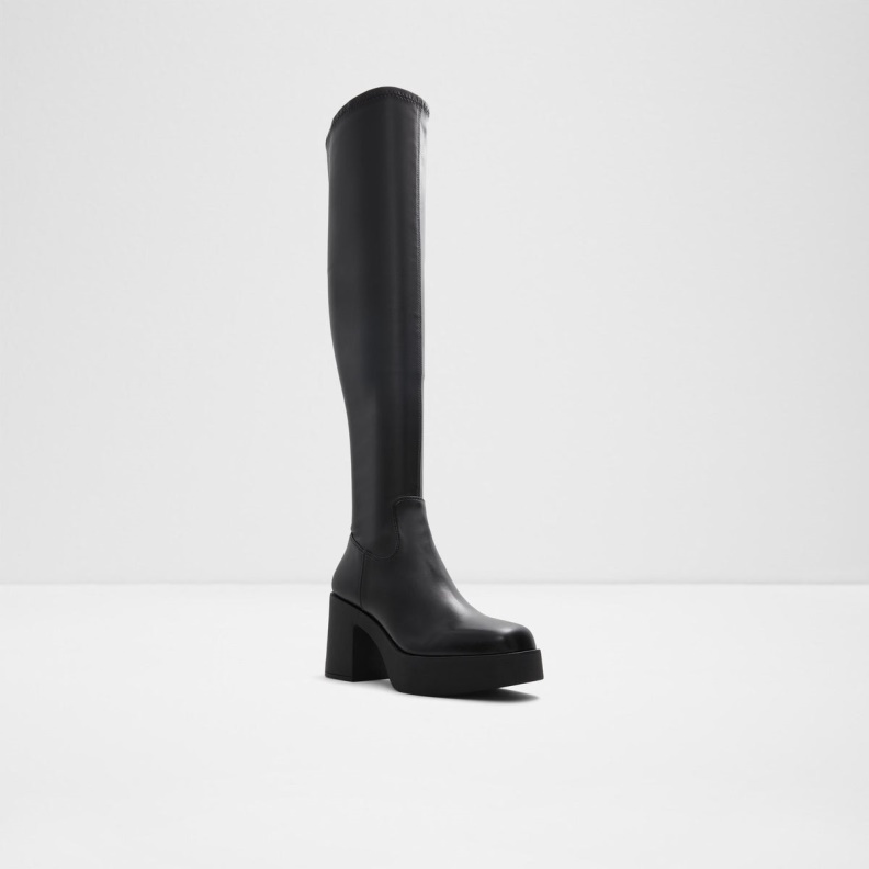 Aldo Fashion Upscale Over The Knee Boot Black