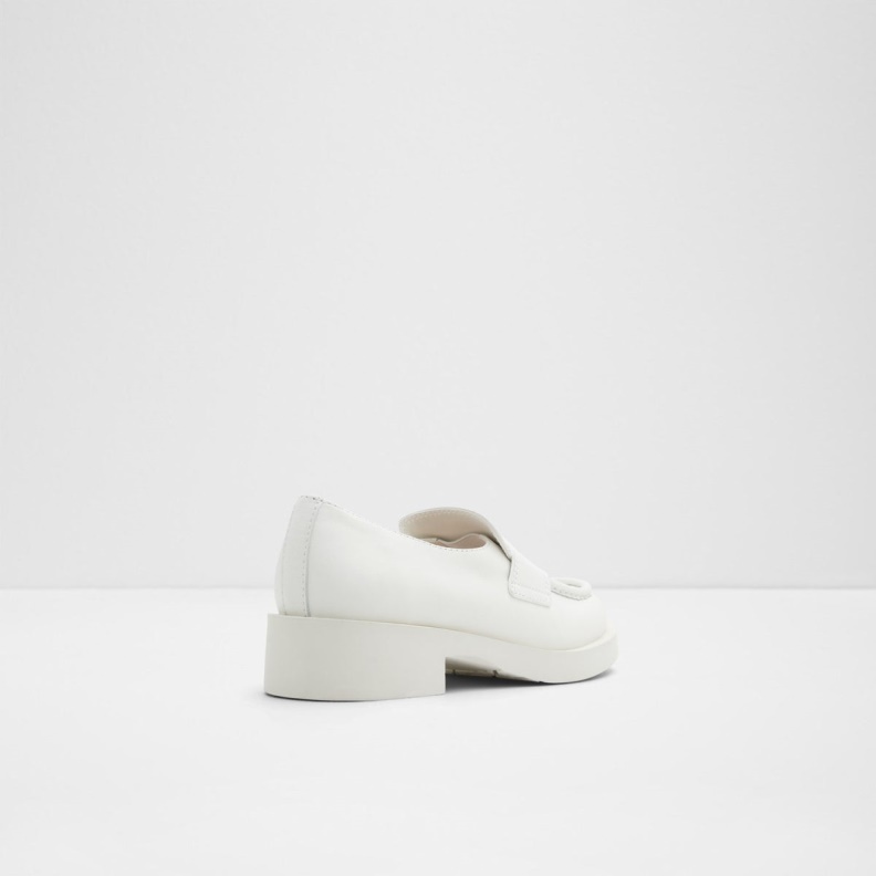 Aldo Fashion White Sylla Loafer
