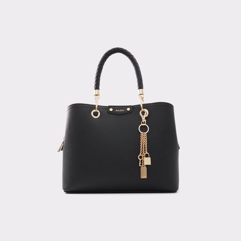 Aldo Lothycan Satchel Bag Black Fashion