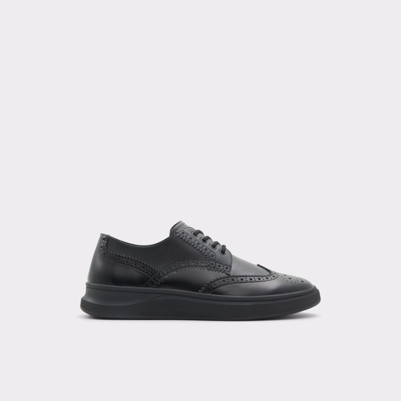 Aldo Monolite Lace Up Shoe Black Fashion