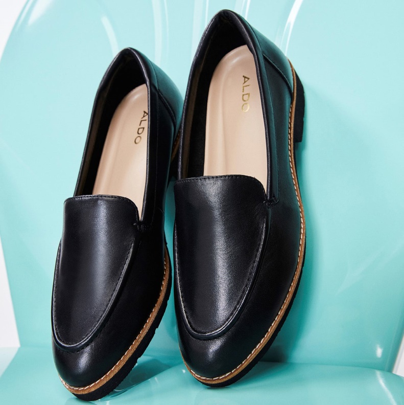 Aldo Rheildanflex Slip On Shoe Black Fashion