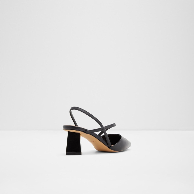 Black Aldo Fashion Suzette Heeled Shoes