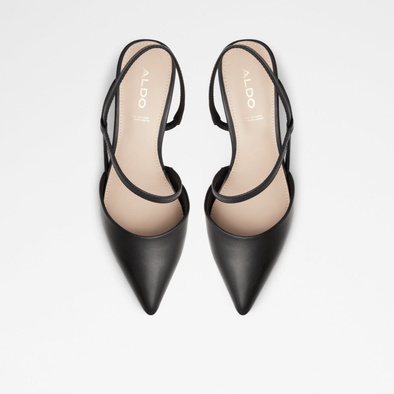 Black Aldo Fashion Suzette Heeled Shoes