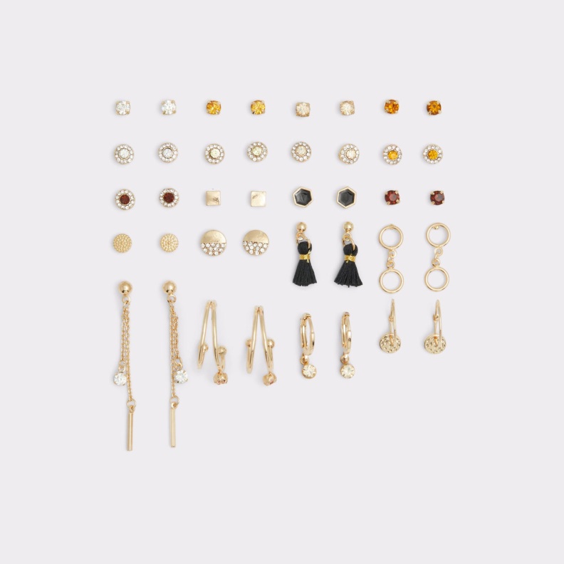 Black-Gold Multi Unilatram Aldo Fashion