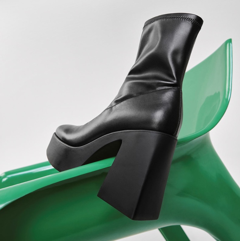 Fashion Aldo Black Grandstep Ankle Boot