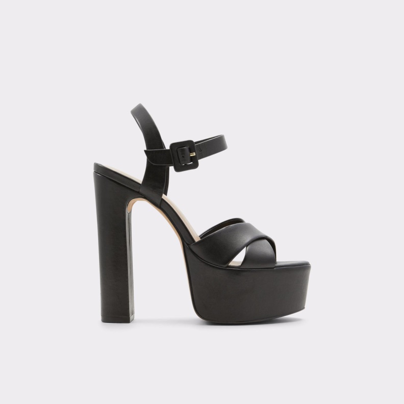 Fashion Aldo Camelia Heeled Sandals Black