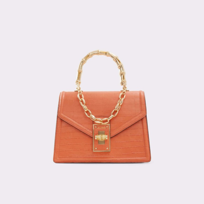 Fashion Aldo Orange Bamboe