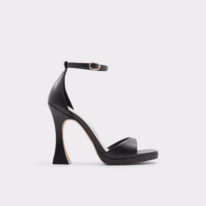 Fashion Black Aldo Siza Heeled Sandals