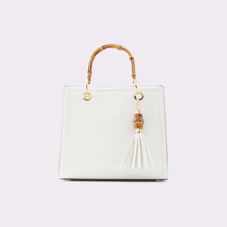 Fashion White Bamboetote Aldo