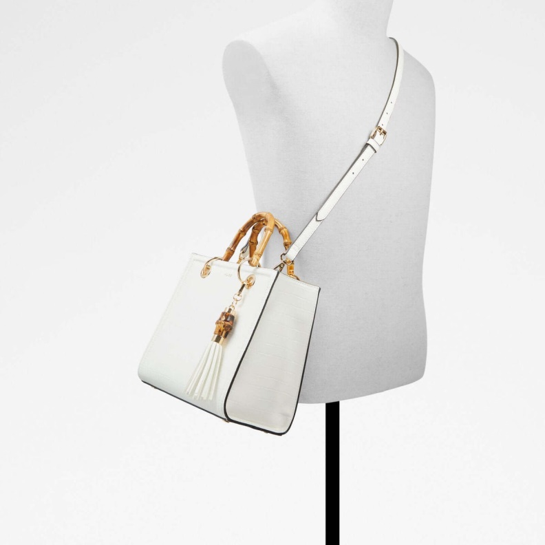 Fashion White Bamboetote Aldo
