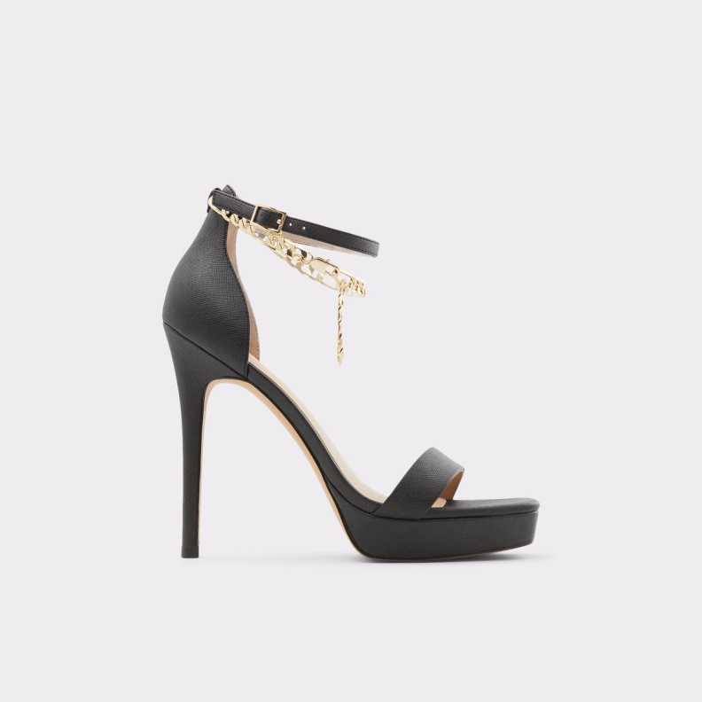 Scarlettchain Heeled Sandals Fashion Aldo Black
