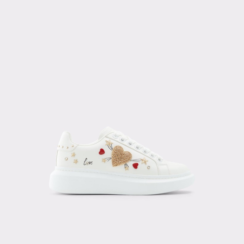 White Aldo Fashion Kewarra Trainer