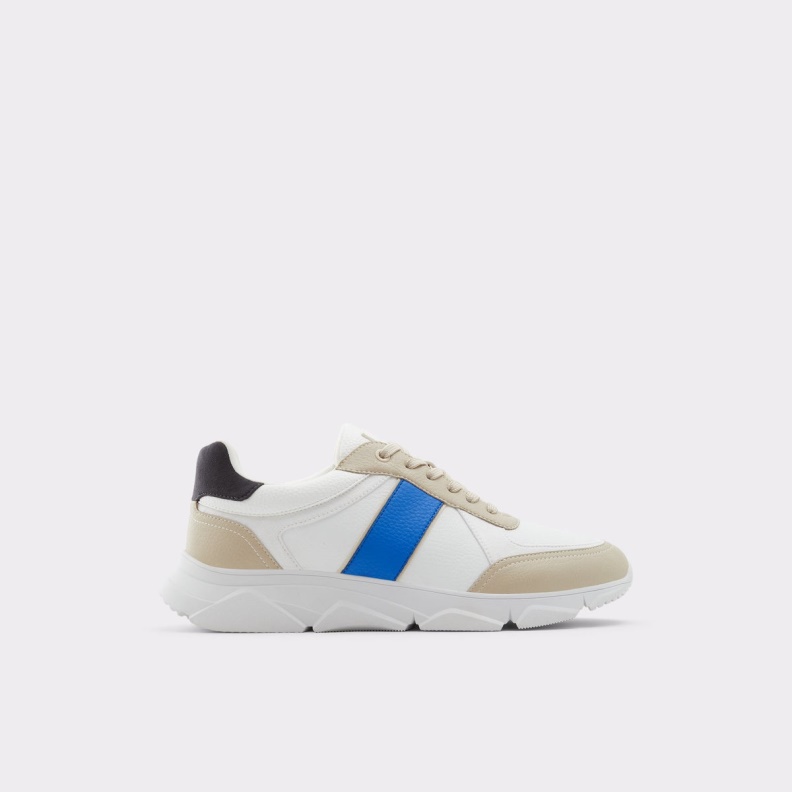 White-Navy Murvaise Trainer Aldo Fashion