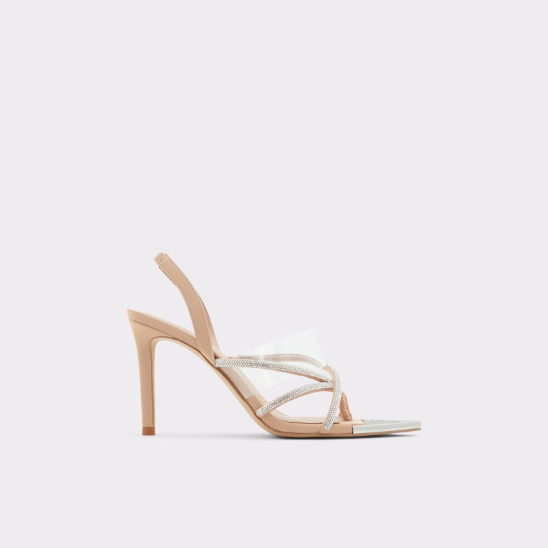 Fashion Bone Aldo Aabelle Strappy High Heel Sandal Stiletto Heel