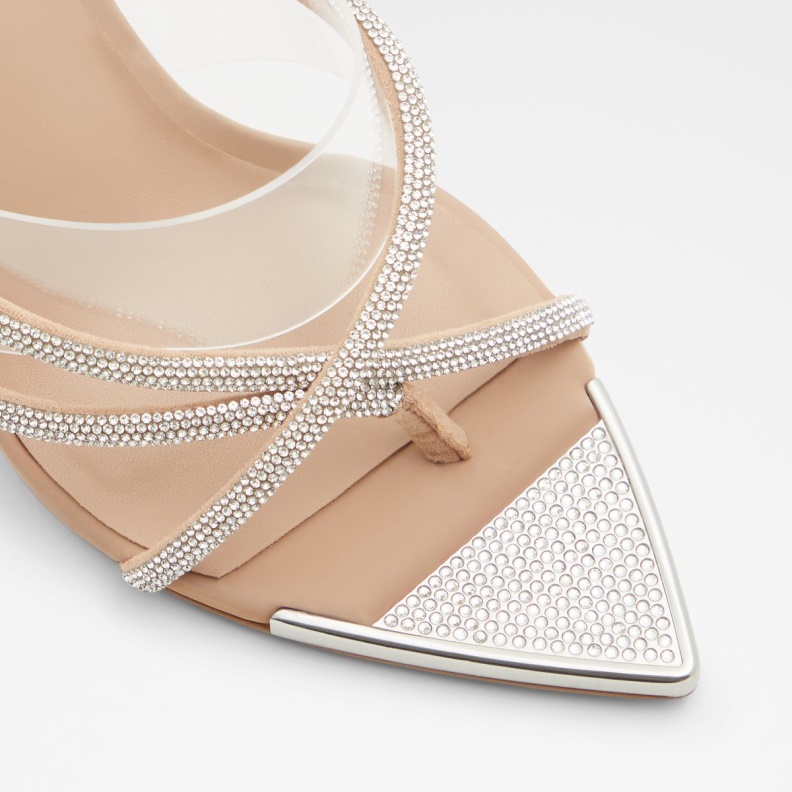 Fashion Bone Aldo Aabelle Strappy High Heel Sandal Stiletto Heel