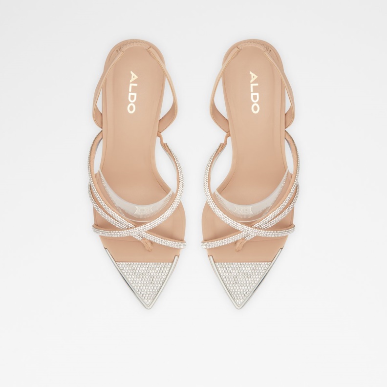 Fashion Bone Aldo Aabelle Strappy High Heel Sandal Stiletto Heel