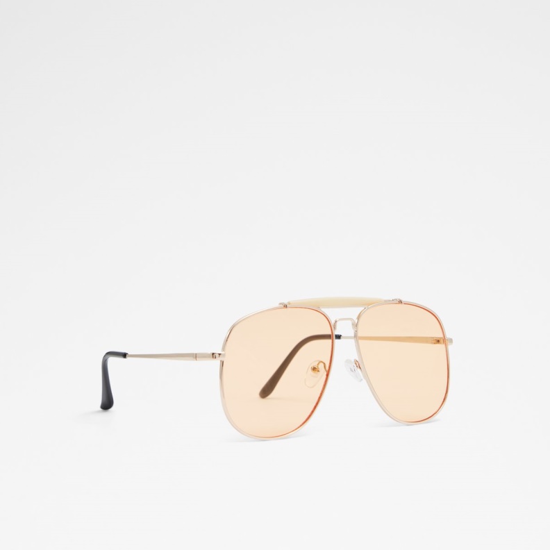 Abaunad Aviator Sunglasses Aldo Fashion Light Orange
