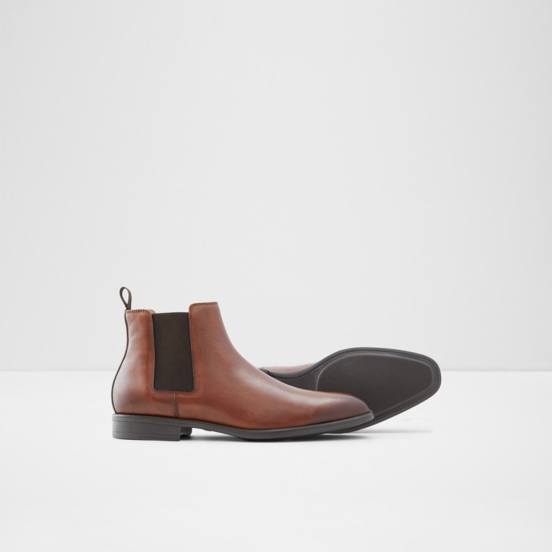 Fashion Medium Brown Aboide Chelsea Boot Aldo