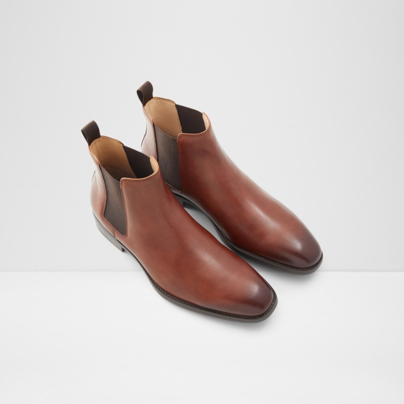 Fashion Medium Brown Aboide Chelsea Boot Aldo