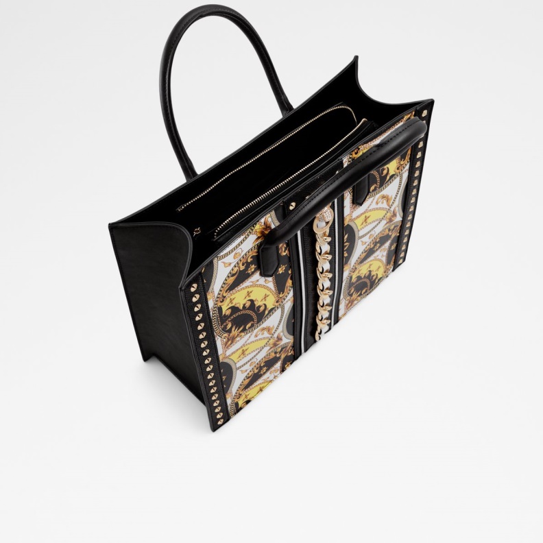 Aboma Tote Bag Black Multi Aldo Fashion