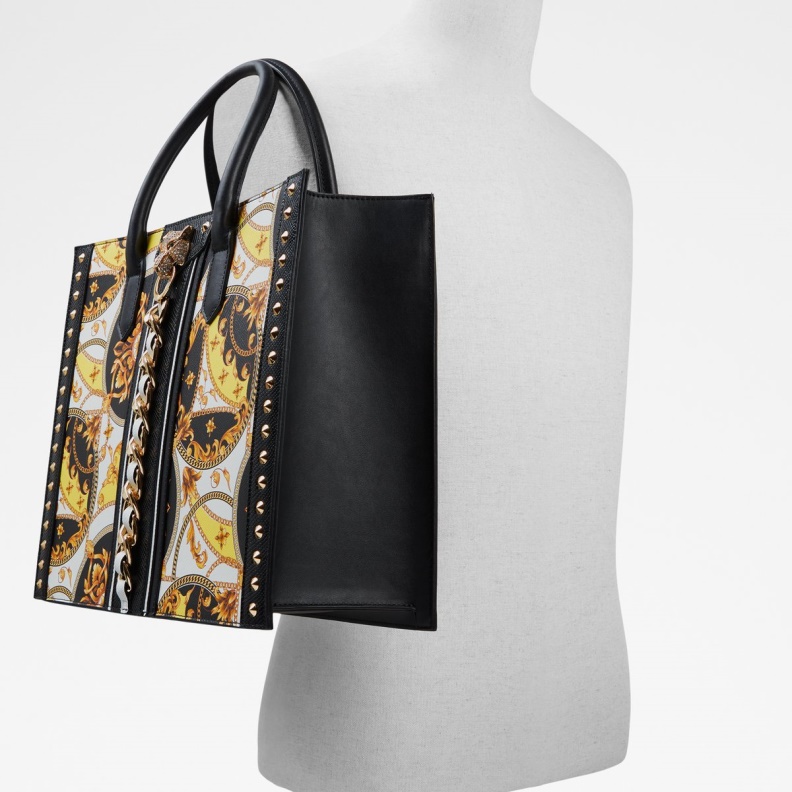 Aboma Tote Bag Black Multi Aldo Fashion