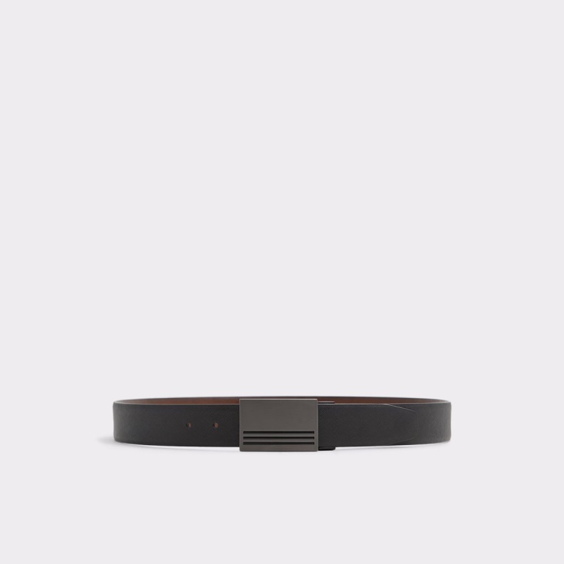 Fashion Aldo Black Adelberto Belt