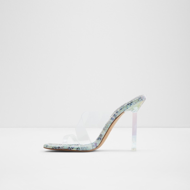 Fashion Light Green Aldo Aderra Heeled Mule Stiletto Heel