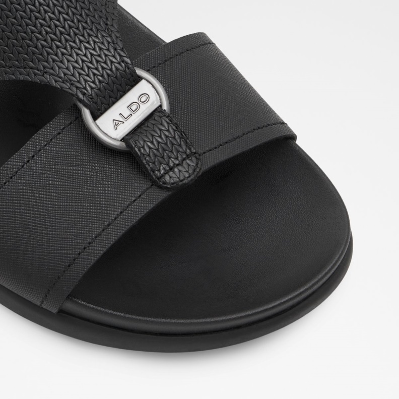 Black Adlar Slide Sandal Fashion Aldo