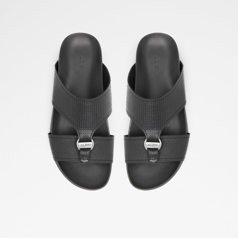 Black Adlar Slide Sandal Fashion Aldo