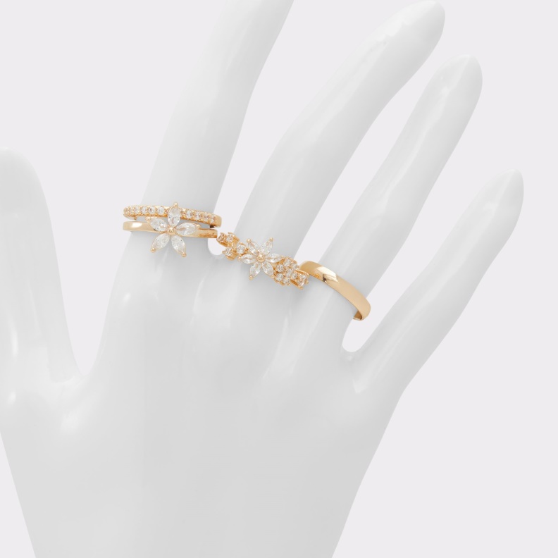 Gold-Clear Multi New Arrival Adraeryn Ring Aldo Fashion