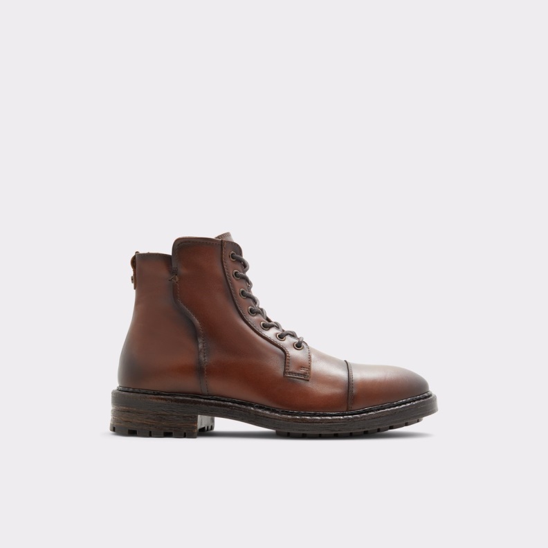 Aldo Fashion Dark Brown New Arrival Adrardosien Lace-Up Boot