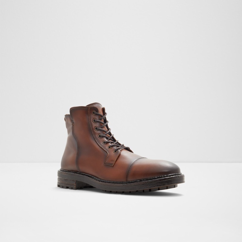 Aldo Fashion Dark Brown New Arrival Adrardosien Lace-Up Boot
