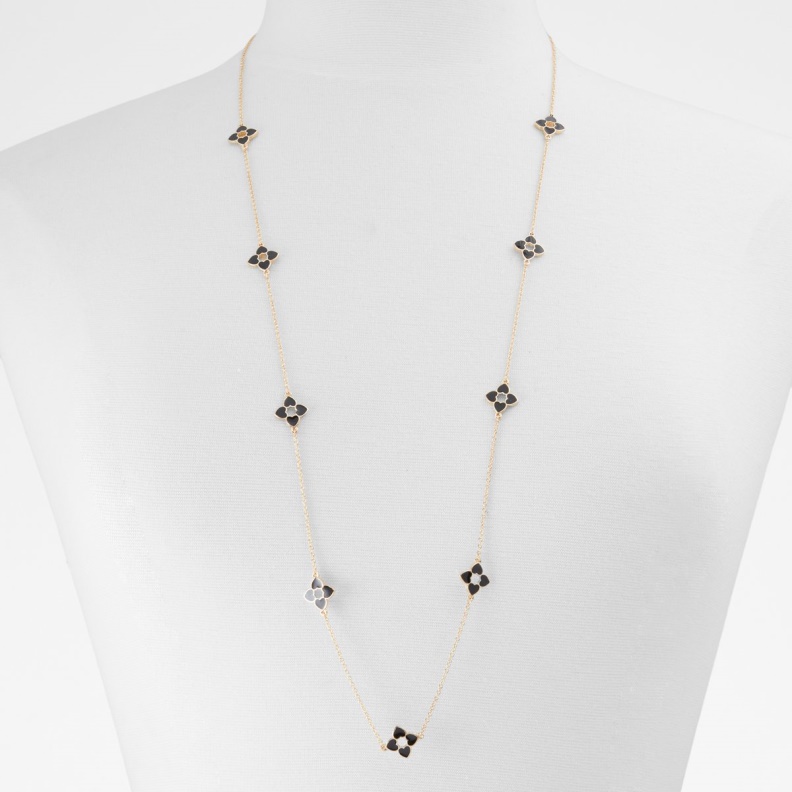 Adreanna Necklace Fashion Aldo Black-Gold Multi