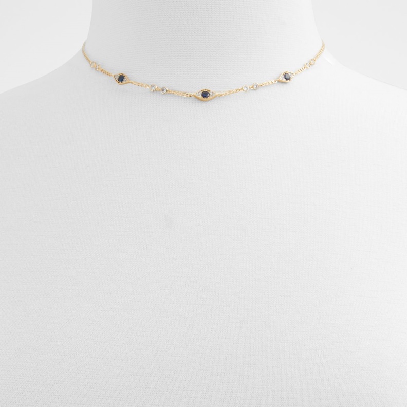 Aldo Fashion Medium Blue Adwaredia Necklace