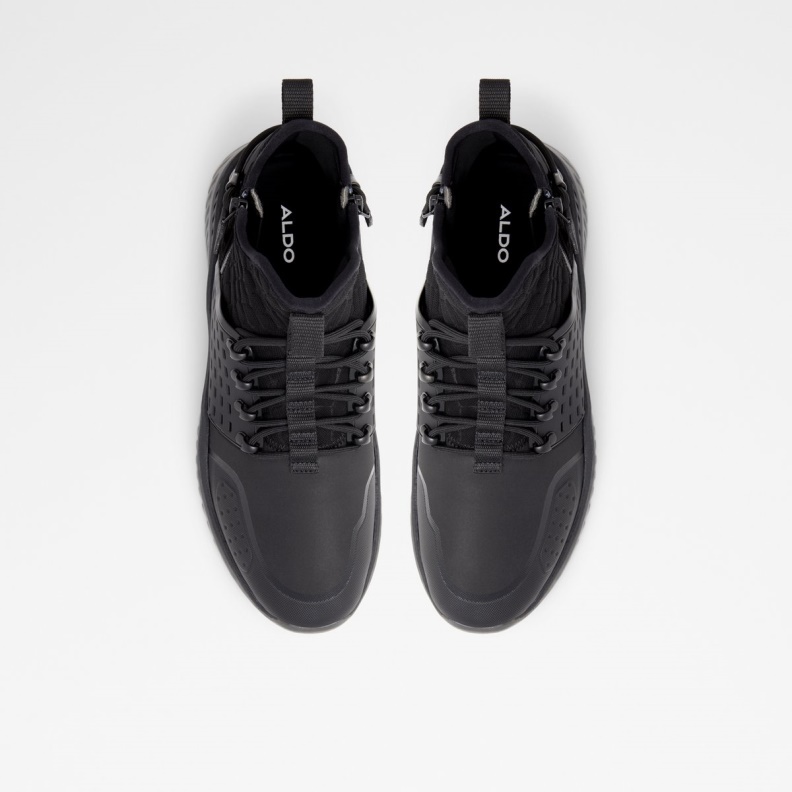 Fashion Black New Arrival Adweis High Top Sneaker Jogger Sole Aldo