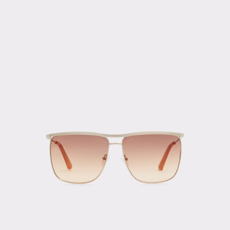Fashion Aldo Gold Adwidon Sunglasses