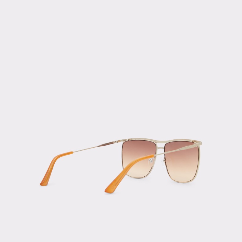 Fashion Aldo Gold Adwidon Sunglasses